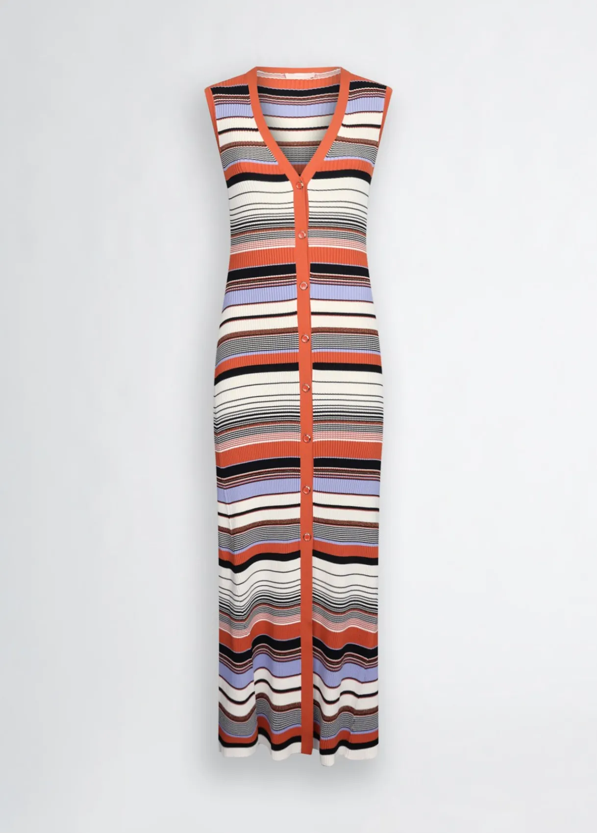 Liu Jo Robe en tricot à rayures|Femme Mailles|Robes