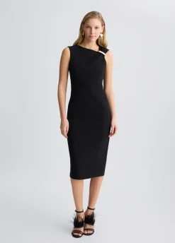 Liu Jo Robe fourreau en crêpe|Femme Cérémonie|Robes
