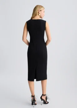 Liu Jo Robe fourreau en crêpe|Femme Cérémonie|Robes