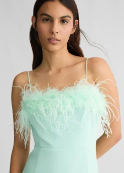 Liu Jo Robe élégante avec plumes|Femme Cérémonie|Robes
