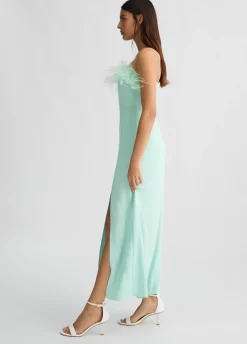 Liu Jo Robe élégante avec plumes|Femme Cérémonie|Robes