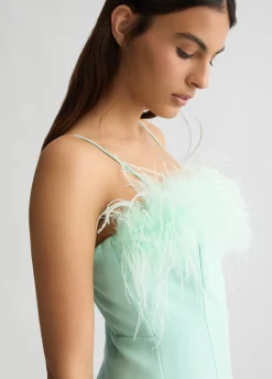 Liu Jo Robe élégante avec plumes|Femme Cérémonie|Robes