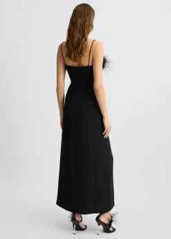 Liu Jo Robe élégante avec plumes|Femme Cérémonie|Robes