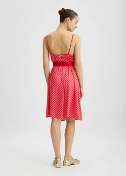 Liu Jo Robe Better à rayures|Femme Mode Plage|Robes
