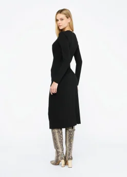 Liu Jo Robe longue avec fronces|Femme Robes