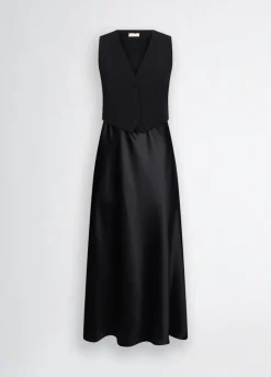 Liu Jo Robe longue avec gilet|Femme Cérémonie|Robes