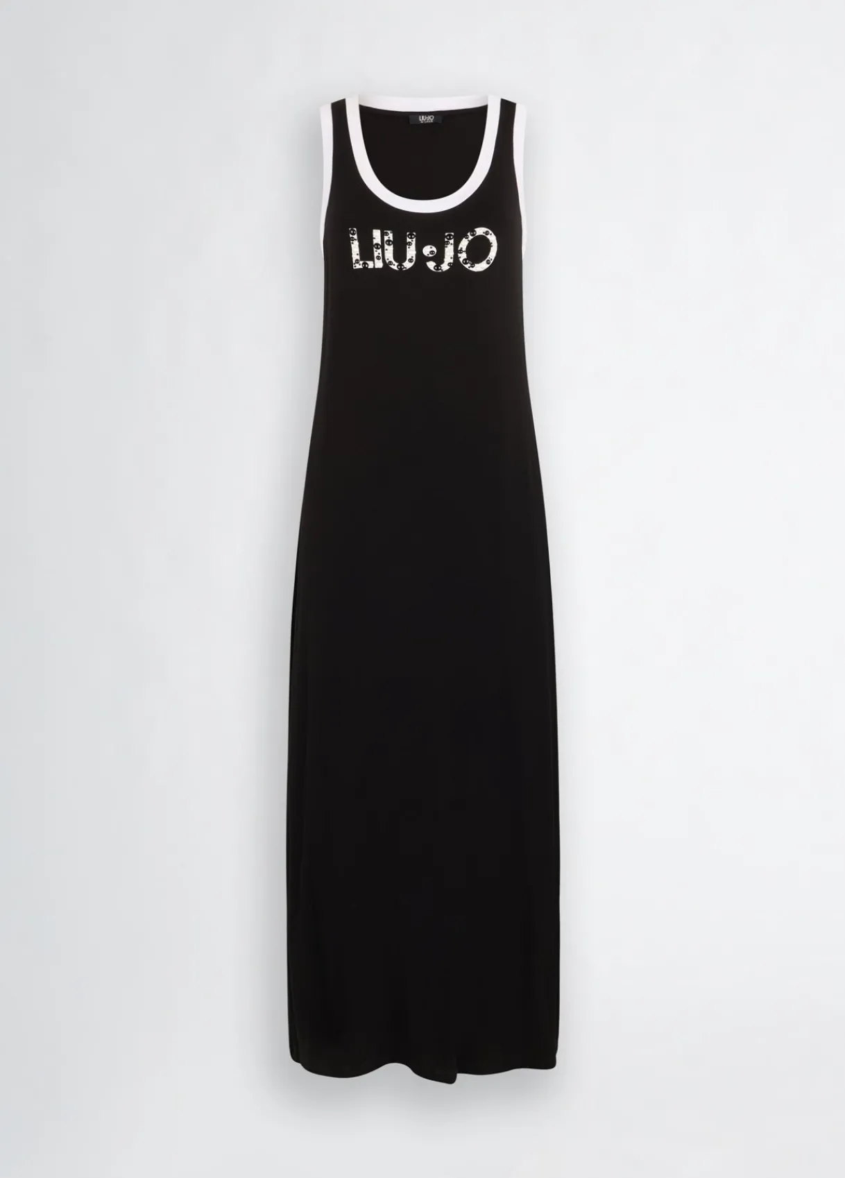 Liu Jo Robe longue avec logo|Femme Mode Plage|Robes