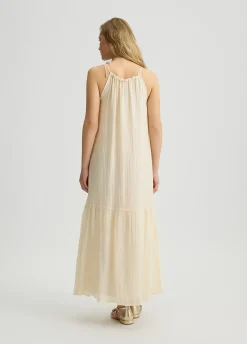 Liu Jo Robe longue avec volants|Femme Robes