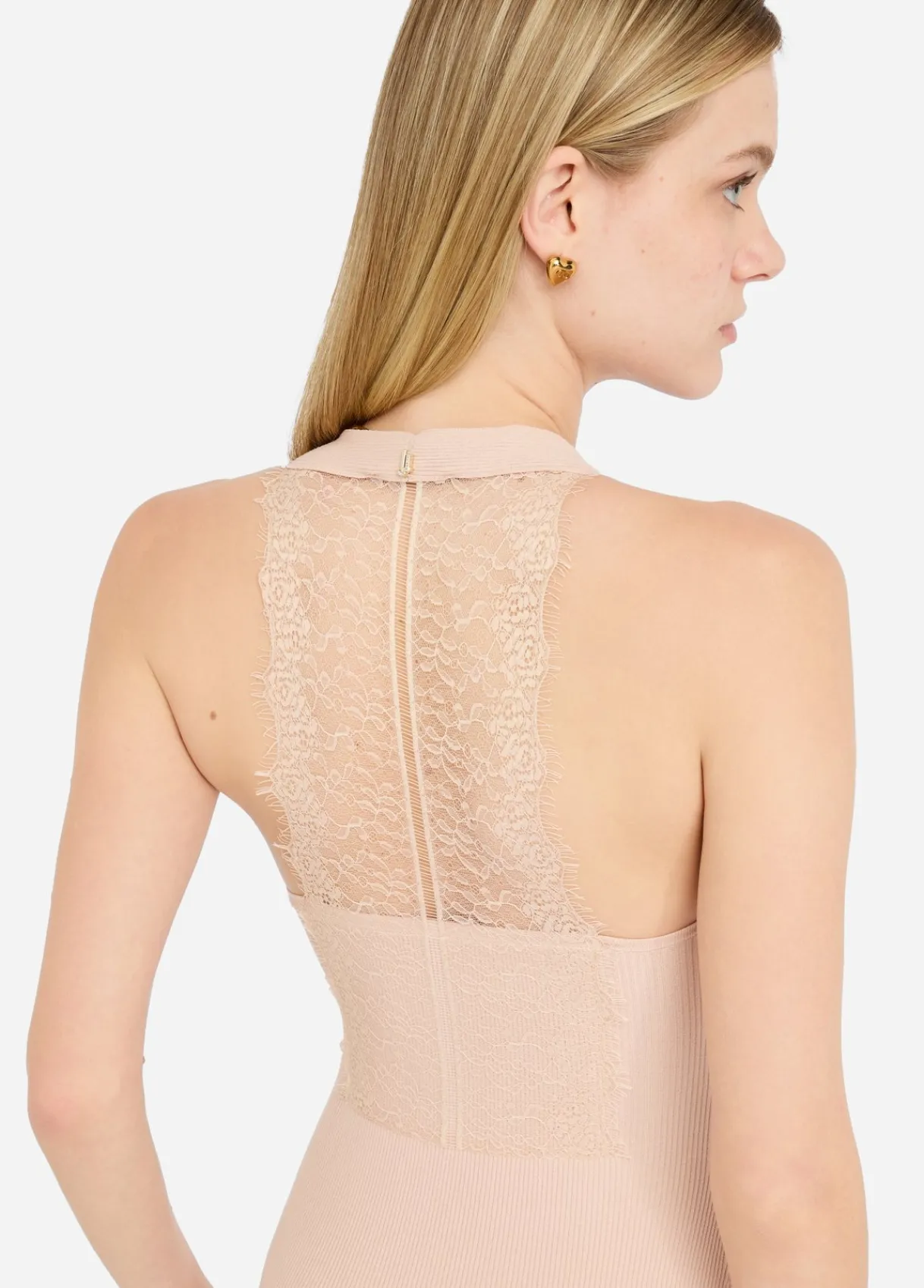 Liu Jo Robe longue en maille|Femme Mailles|Robes