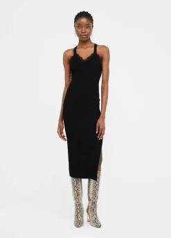Liu Jo Robe longue en maille|Femme Mailles|Robes