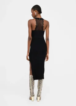 Liu Jo Robe longue en maille|Femme Mailles|Robes