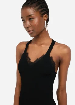 Liu Jo Robe longue en maille|Femme Mailles|Robes