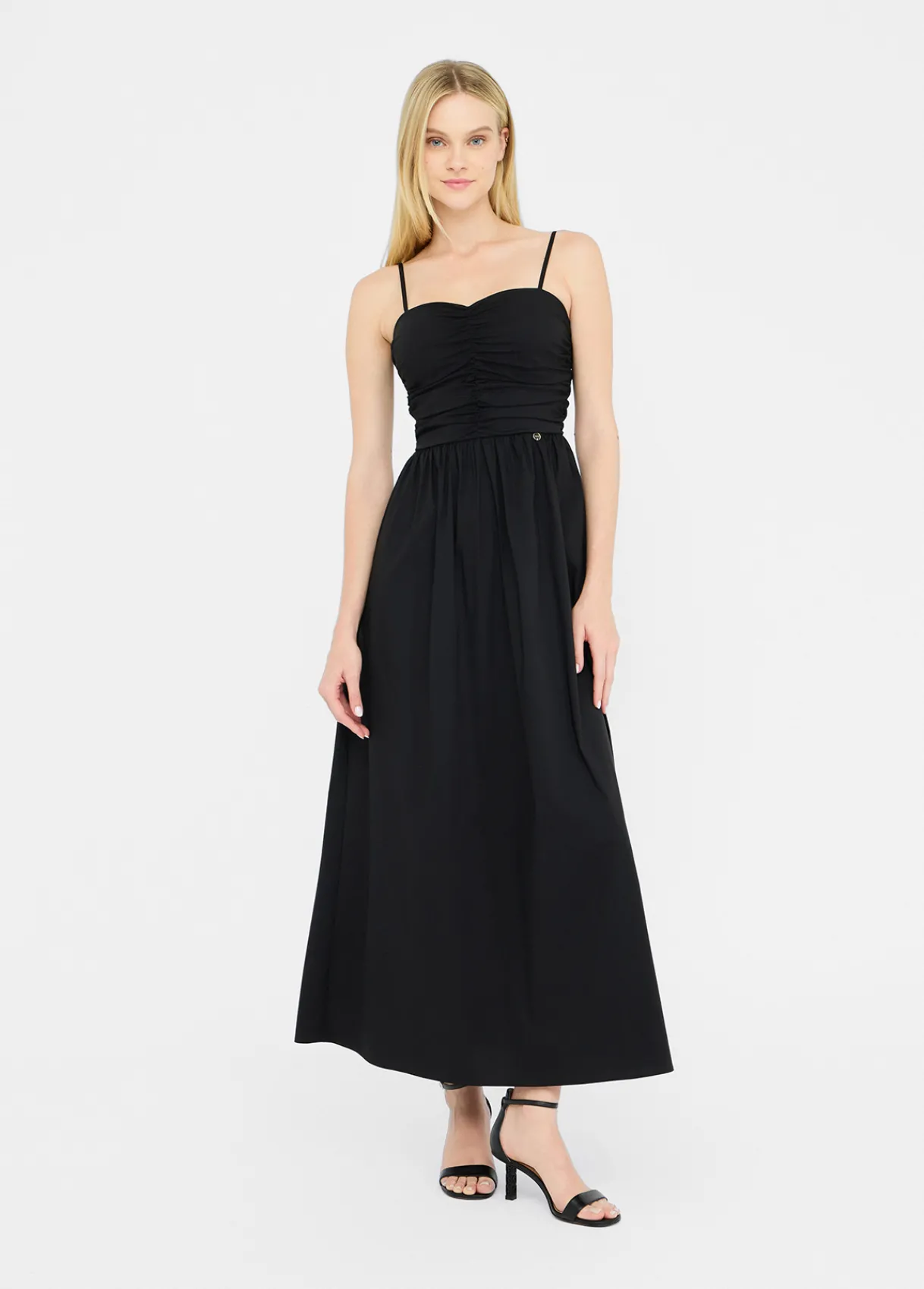 Liu Jo Robe longue en popeline|Femme Robes