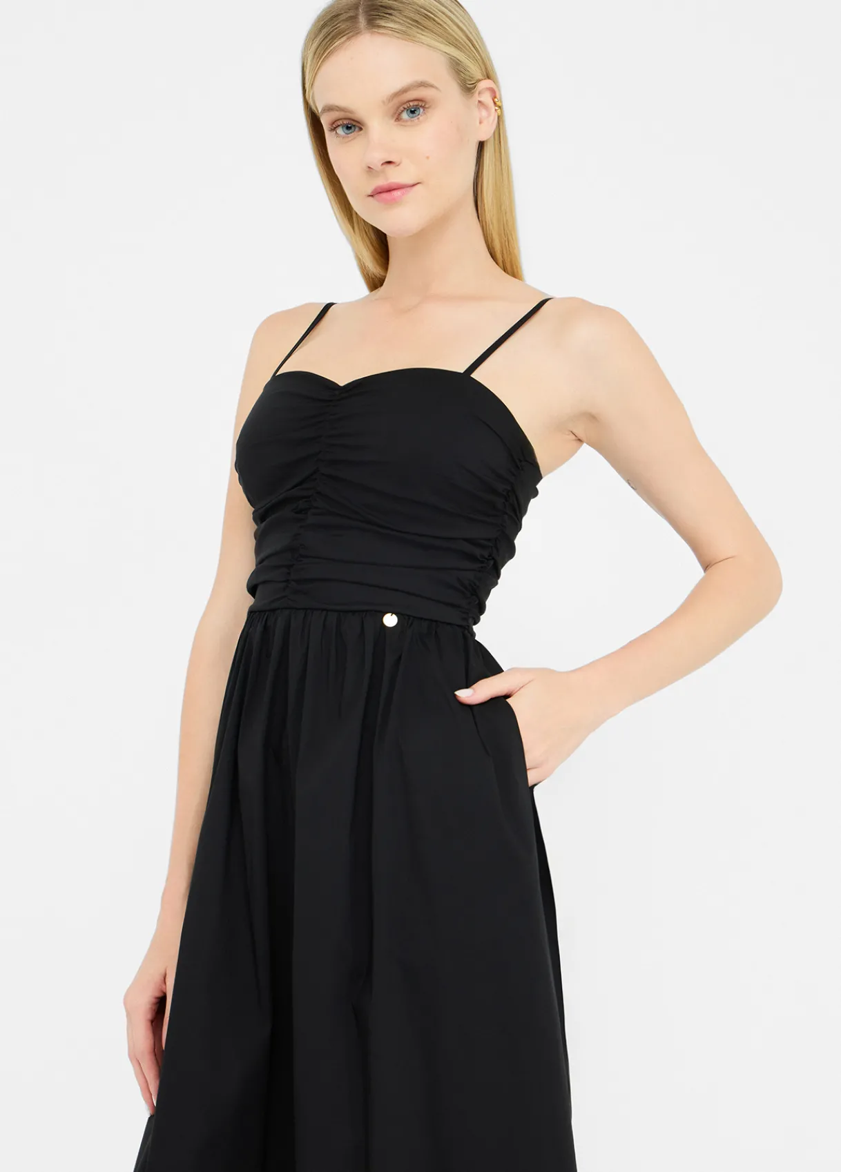 Liu Jo Robe longue en popeline|Femme Robes