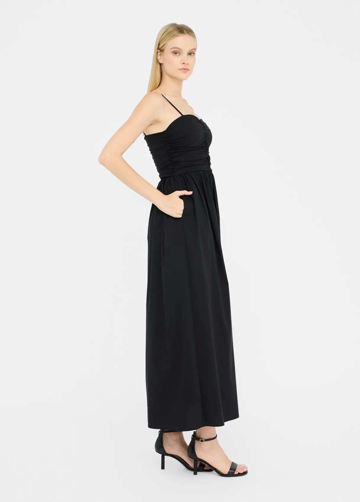 Liu Jo Robe longue en popeline|Femme Robes