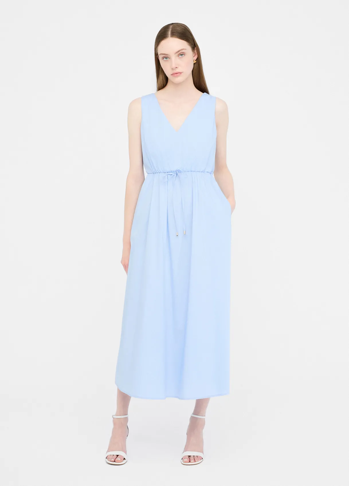 Liu Jo Robe longue en popeline|Femme Robes