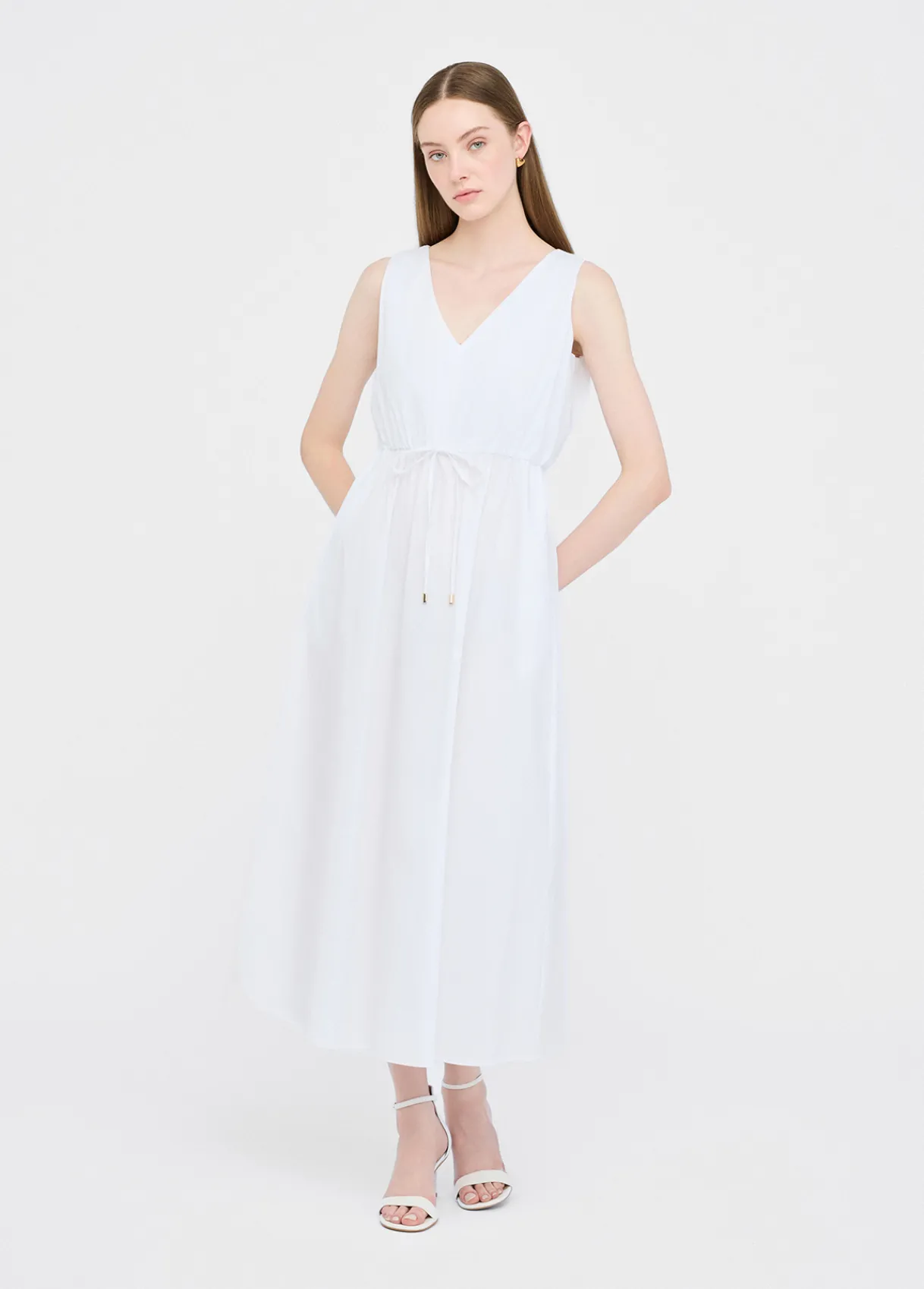 Liu Jo Robe longue en popeline|Femme Robes