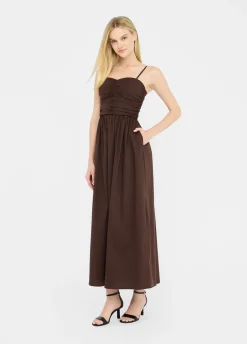 Liu Jo Robe longue en popeline|Femme Robes