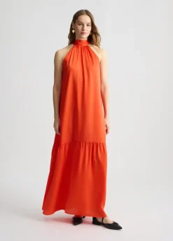 Liu Jo Robe longue en satin|Femme Robes