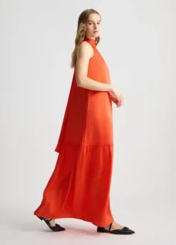 Liu Jo Robe longue en satin|Femme Robes