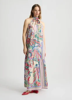 Liu Jo Robe longue en satin|Femme Robes