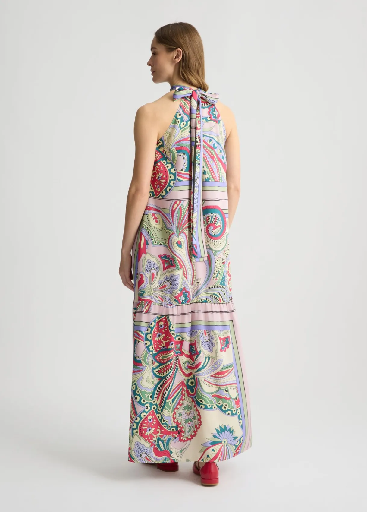 Liu Jo Robe longue en satin|Femme Robes