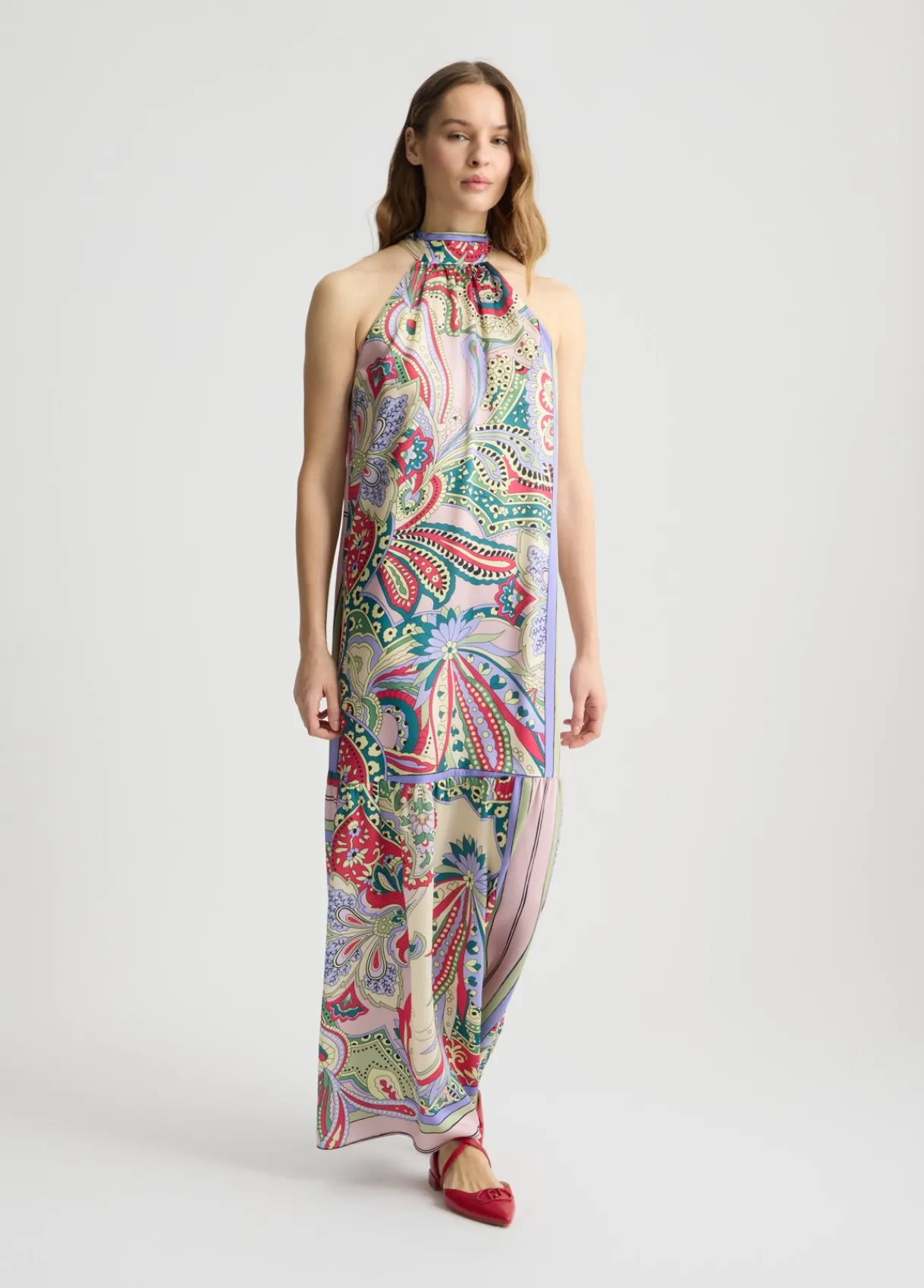 Liu Jo Robe longue en satin|Femme Robes