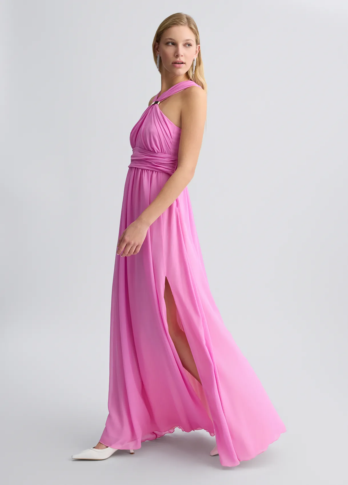 Liu Jo Robe longue élégante|Femme Cérémonie|Robes