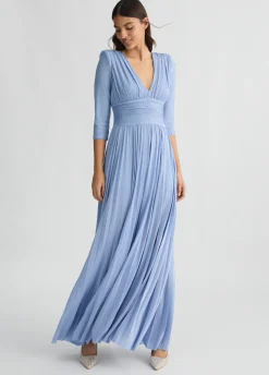 Liu Jo Robe longue plissée|Femme Cérémonie|Robes