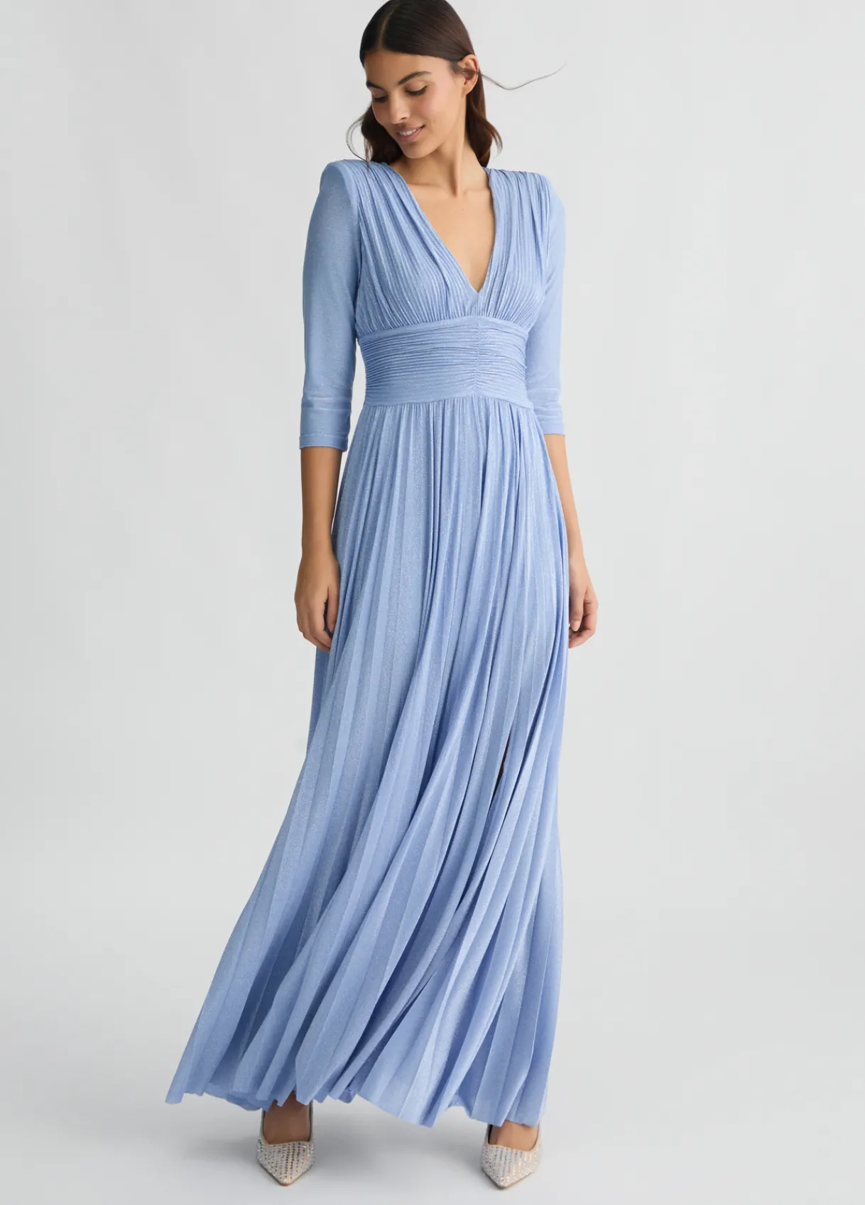 Liu Jo Robe longue plissée|Femme Cérémonie|Robes