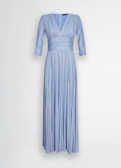 Liu Jo Robe longue plissée|Femme Cérémonie|Robes