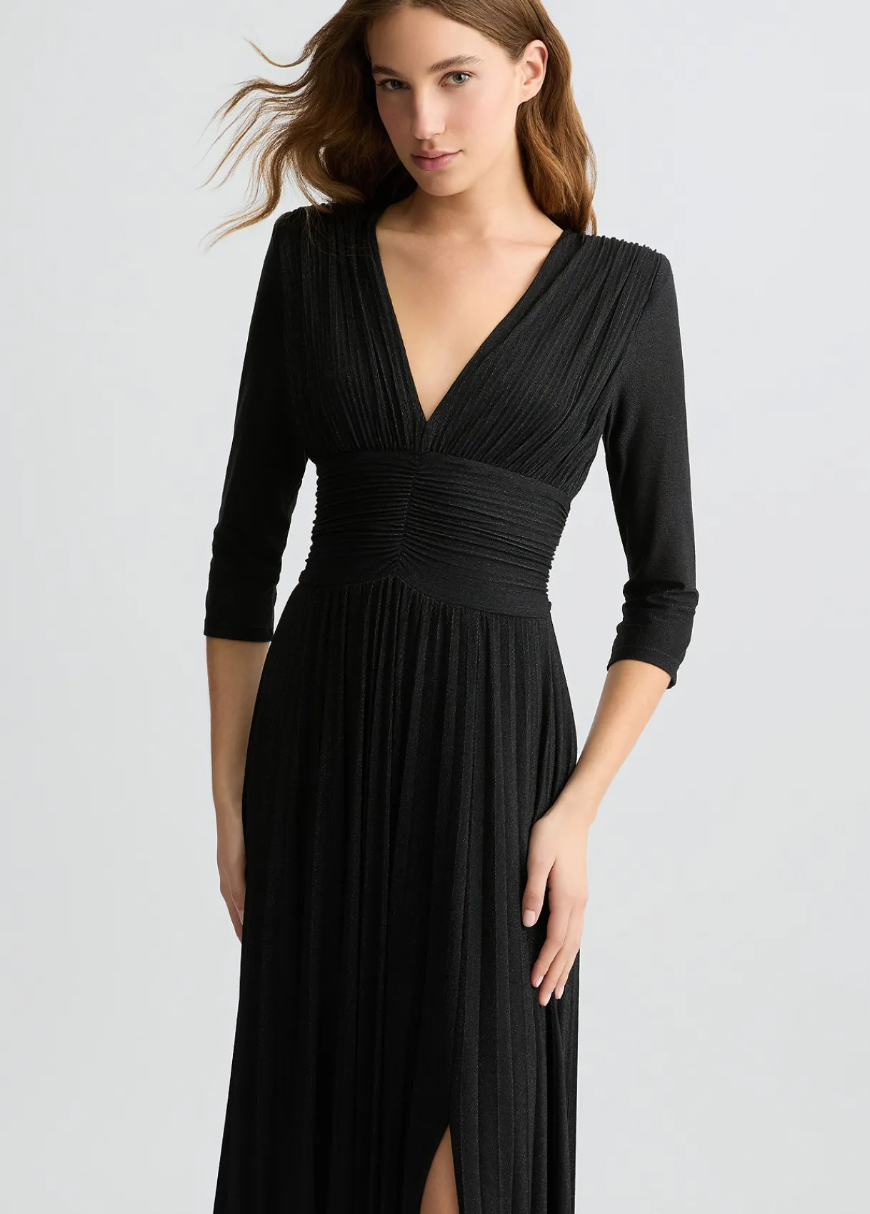 Liu Jo Robe longue plissée|Femme Cérémonie|Robes