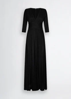 Liu Jo Robe longue plissée|Femme Cérémonie|Robes