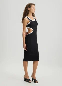 Liu Jo Robe midi ajourée|Femme Mode Plage|Robes