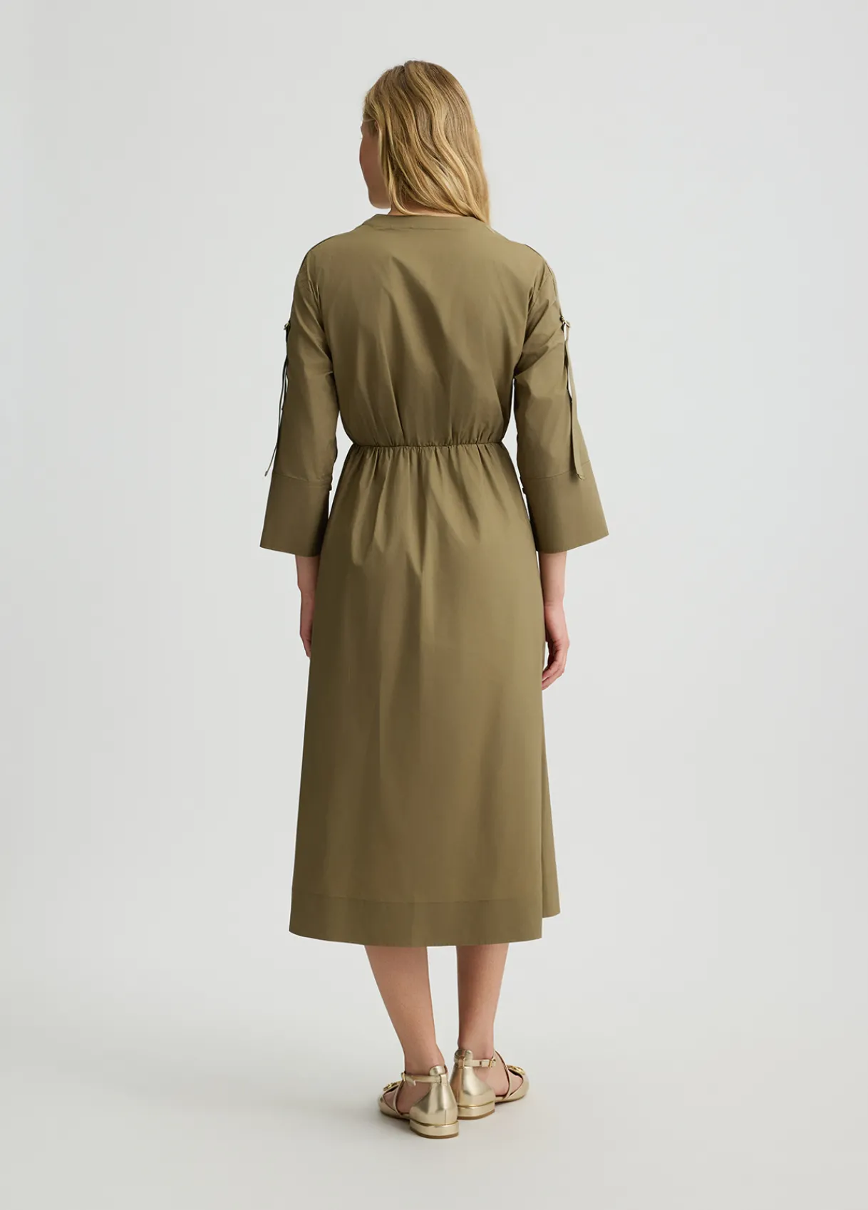 Liu Jo Robe midi en popeline|Femme Robes