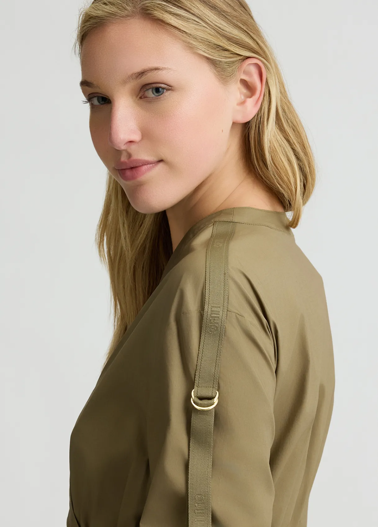 Liu Jo Robe midi en popeline|Femme Robes