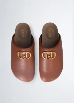 Liu Jo Sabots avec maxi logo|Femme Mocassins