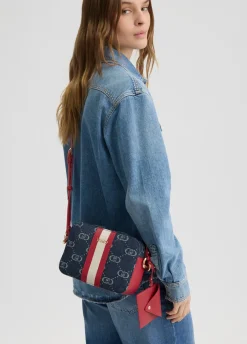 Liu Jo Sac à bandoulière format moyen jacquard|Femme Sac Bandoulière