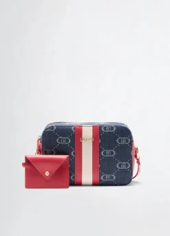 Liu Jo Sac à bandoulière format moyen jacquard|Femme Sac Bandoulière
