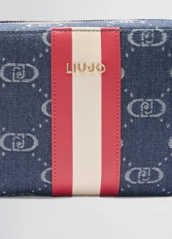 Liu Jo Sac à bandoulière format moyen jacquard|Femme Sac Bandoulière