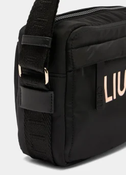 Liu Jo Sac à bandoulière format moyen en nylon|Femme Sac Bandoulière