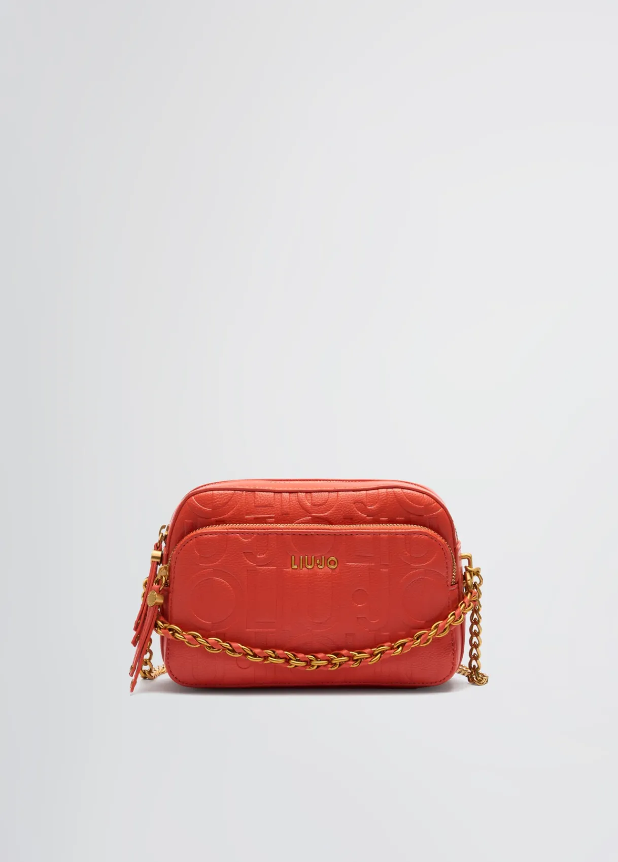 Liu Jo Sac à bandoulière format moyen avec chaîne décorative|Femme Sac Bandoulière