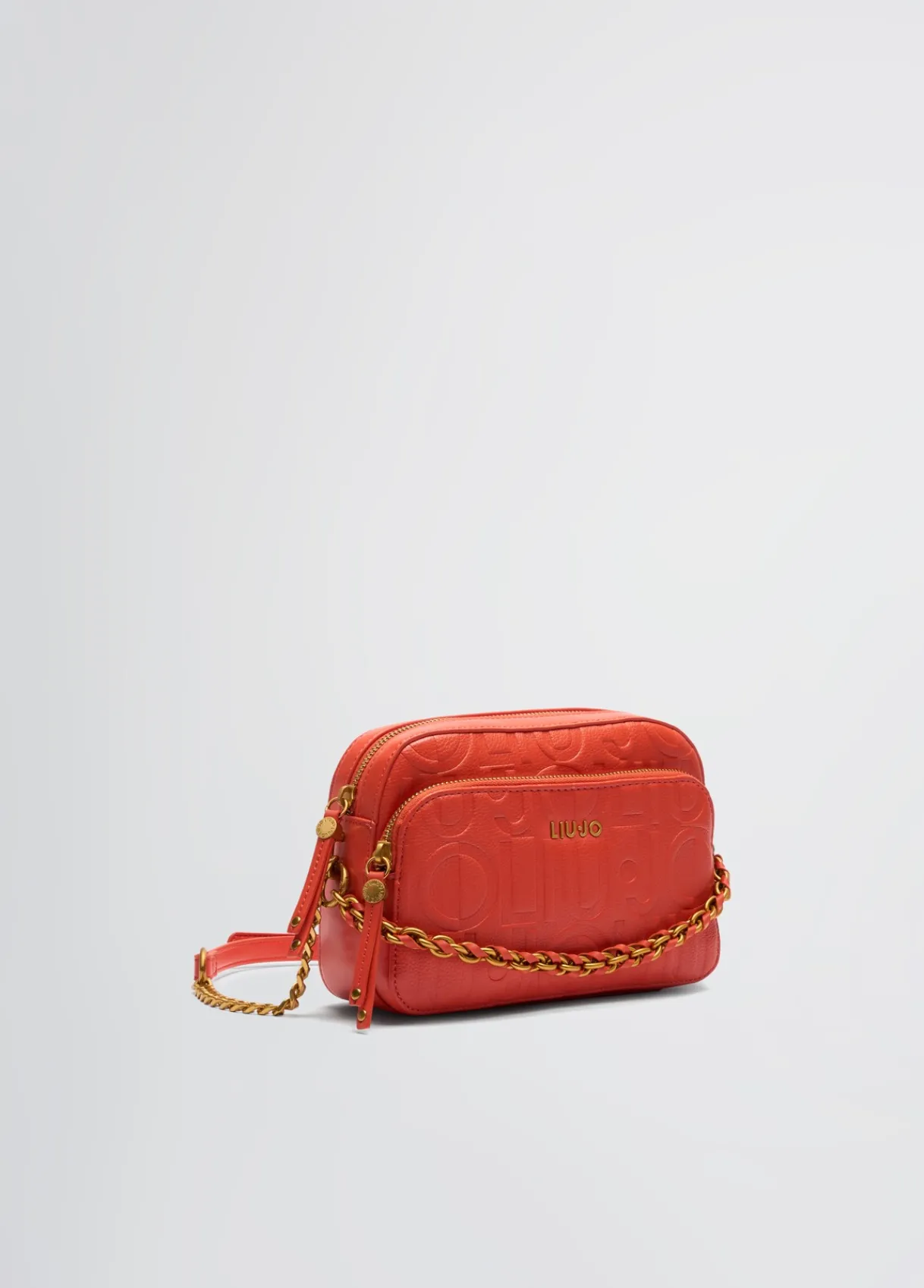 Liu Jo Sac à bandoulière format moyen avec chaîne décorative|Femme Sac Bandoulière