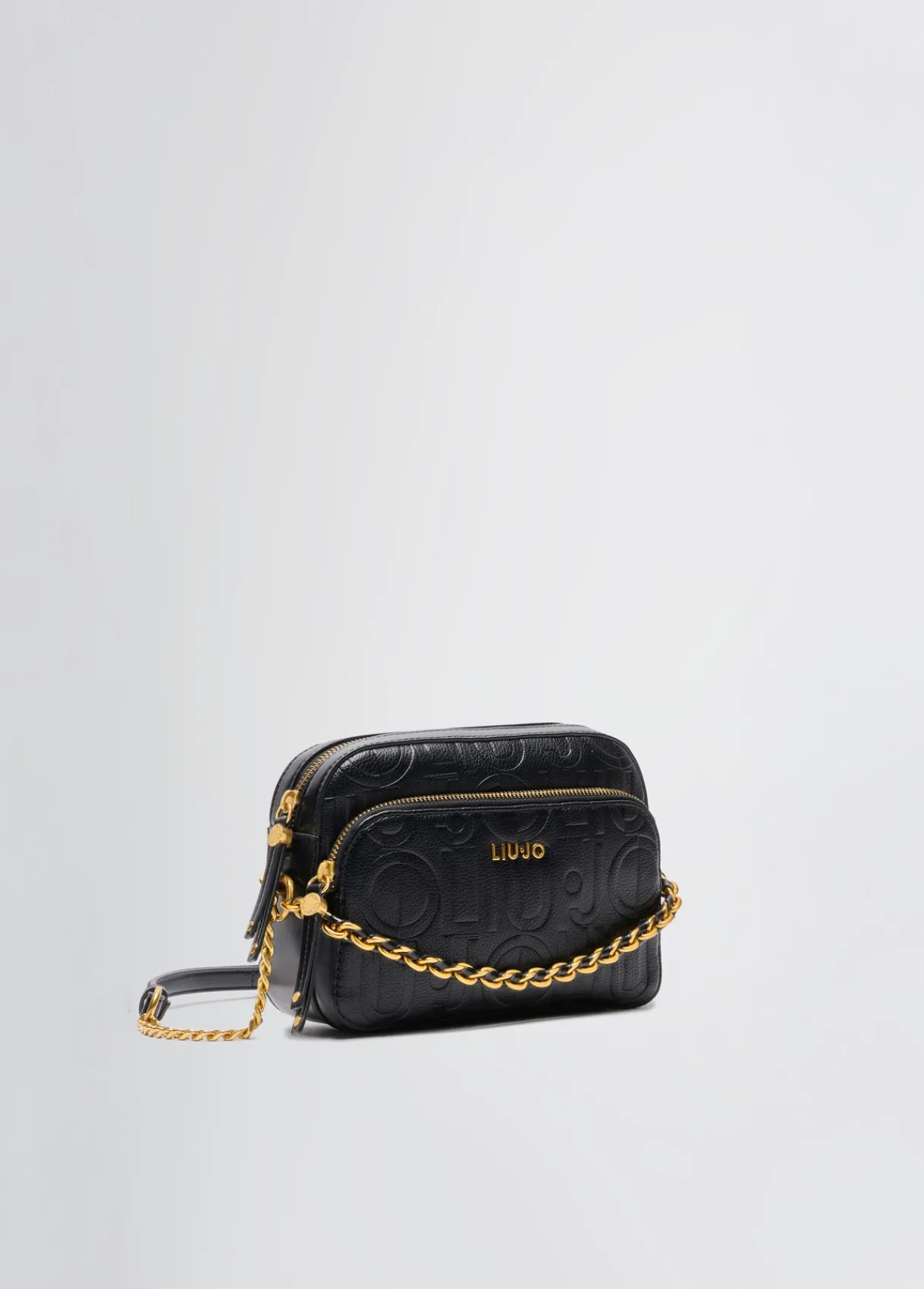 Liu Jo Sac à bandoulière format moyen avec chaîne décorative|Femme Sac Bandoulière