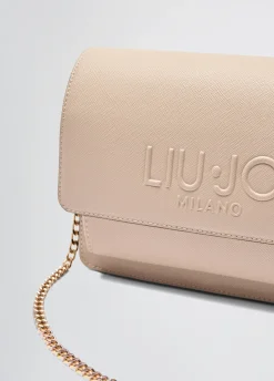 Liu Jo Sac à bandoulière format moyen avec chaîne|Femme Sac Bandoulière