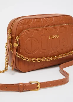Liu Jo Sac à bandoulière format moyen avec chaîne décorative|Femme Sac Bandoulière