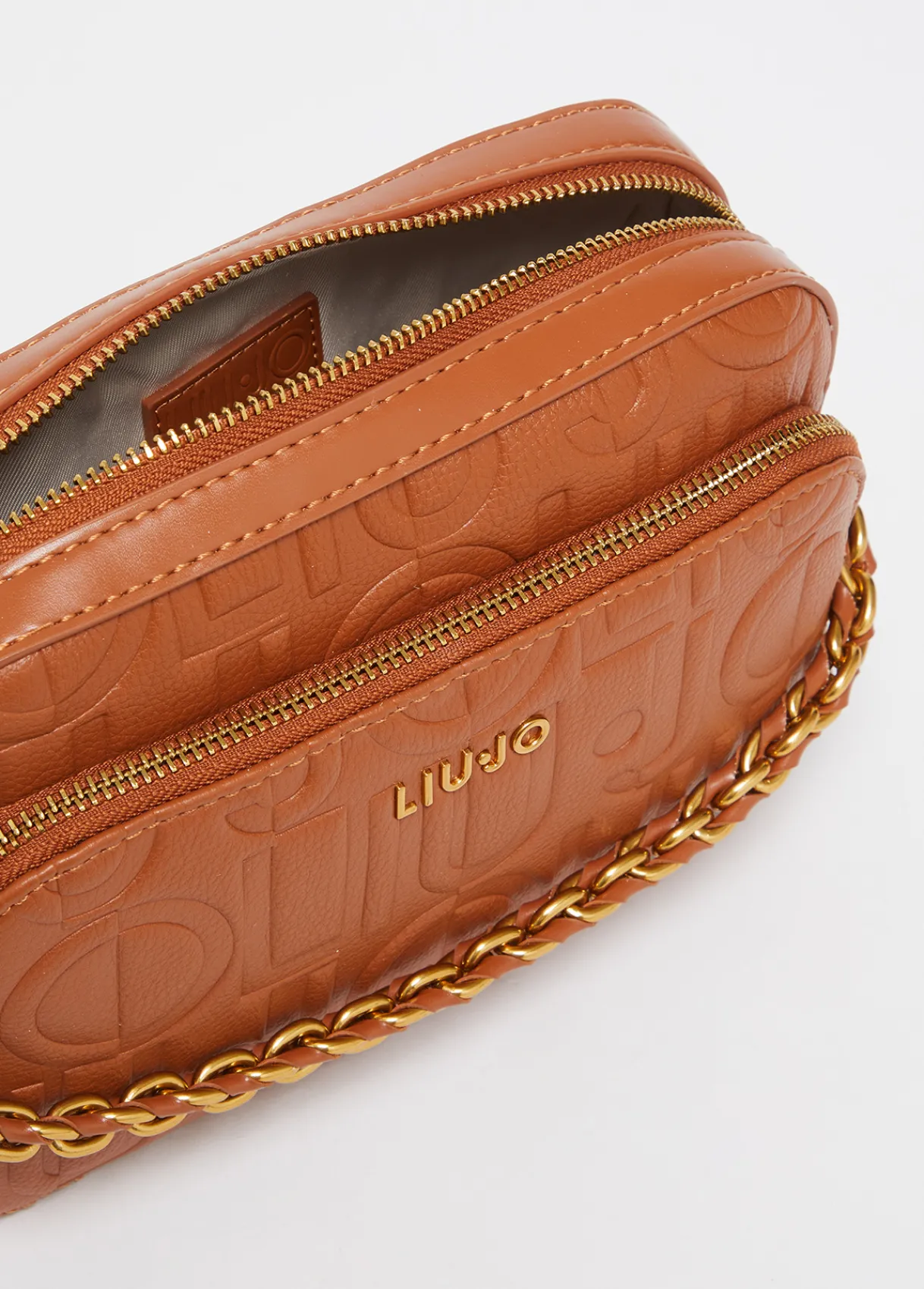 Liu Jo Sac à bandoulière format moyen avec chaîne décorative|Femme Sac Bandoulière