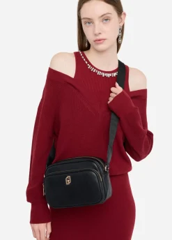 Liu Jo Sac à bandoulière format moyen avec pochette|Femme Sac Bandoulière