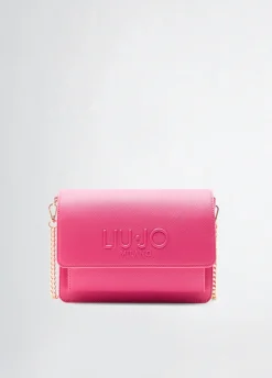 Liu Jo Sac à bandoulière format moyen avec chaîne|Femme Sac Bandoulière