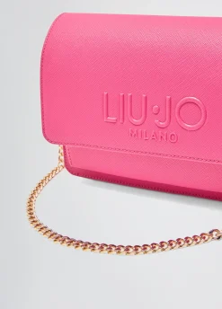 Liu Jo Sac à bandoulière format moyen avec chaîne|Femme Sac Bandoulière